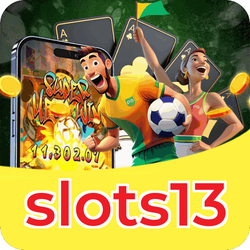 Material promocional do app slots13 — ilustração, não métricas auditadas nesta página